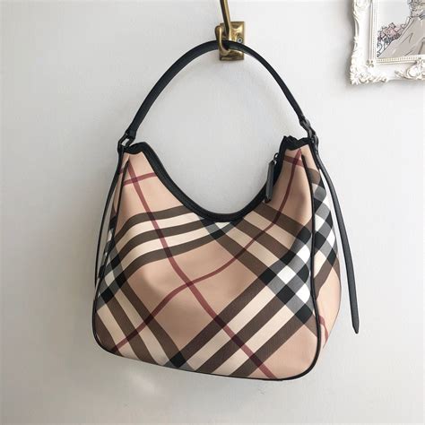 hobo burberry handbags|burberry hobo bag sale.